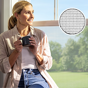 Installing window screens can reduce insects in your home, making it easy to enjoy peaceful moments in your day.