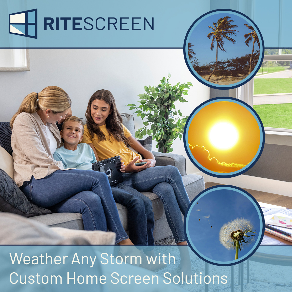 This RiteScreen blog covers the ways in which window screens can help weatherproof your home!