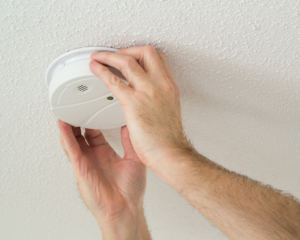 Smoke detector installation and maintenance